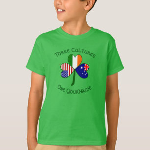 Camiseta American Shamrock australiano personalizado