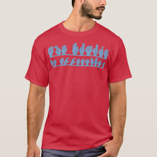Camiseta American Sign Language Deaf ASL The Future Is Acce