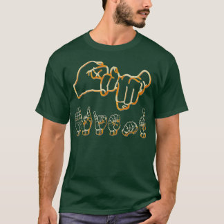 Camiseta American Sign Language Friend T 297