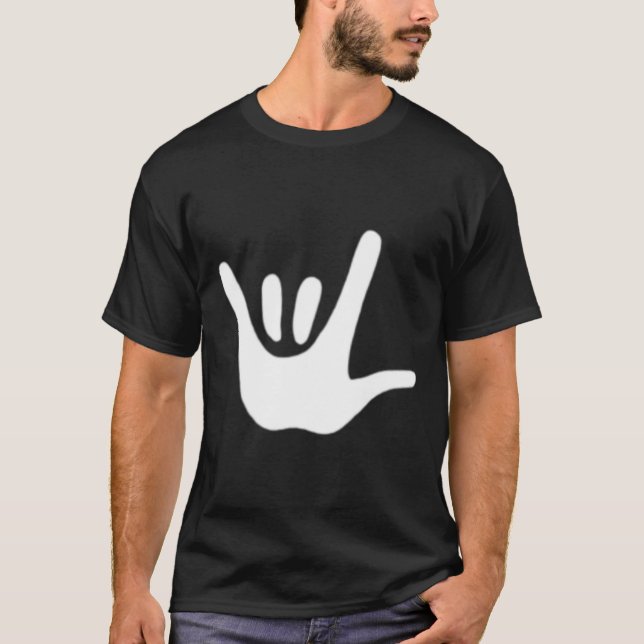 Camiseta American Sign Language Love Asl Deaf Awareness  (Frente)