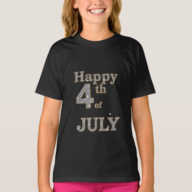 Camiseta American Soul: Classic 4th of July Vibes (Frente)