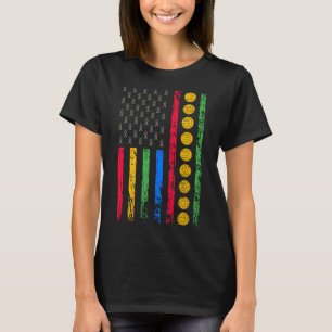 Camiseta American Sports Flag Autism Awarness Mont Volley