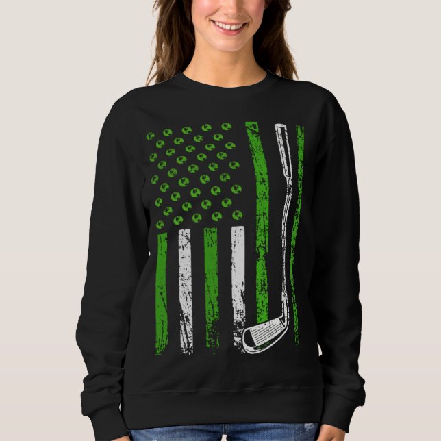 Camiseta American Sports Nature Flag Athletic Golf Club Ear (Frente)