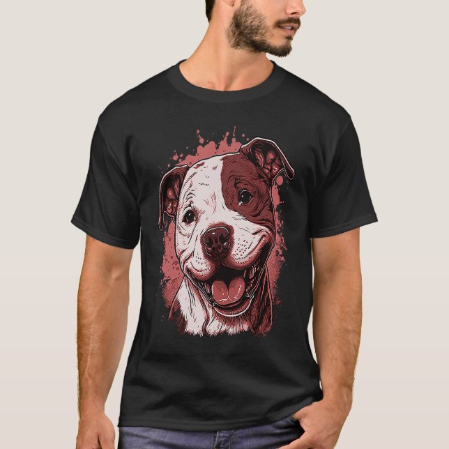 Camiseta American Staffordshire Terrier (Frente)