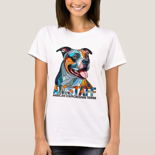 Camiseta American Staffordshire Terrier - Amstaff (Frente)