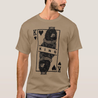 Camiseta American Water Spaniel King Of Hearny Dog Lo