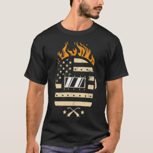 Camiseta American Welder I US Flag I Soldar Hood Idea