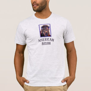 Camiseta Americana Bison Buffalo