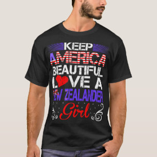 Camiseta Americana Bonita Adoração Nova Garante Presente