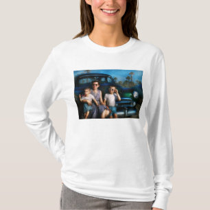 Camiseta Americana - Carro - As férias clássicas americanas