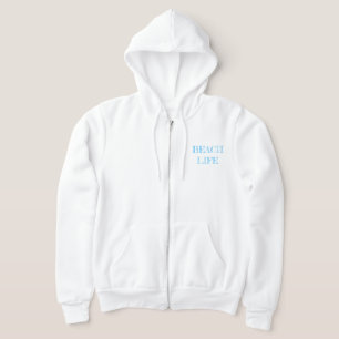 Camiseta Americana Fio de Luz Zipped Hoodie