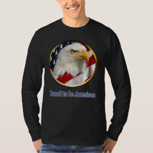 Camiseta americana orgulhosa