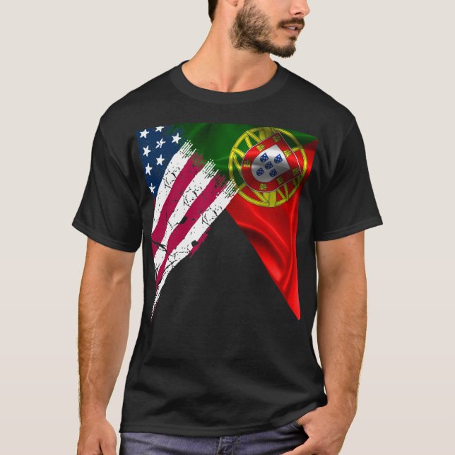 Camiseta Americana Portuguesa (Frente)
