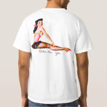 Americana Retro 1950s Pin Up Girl Ballerina