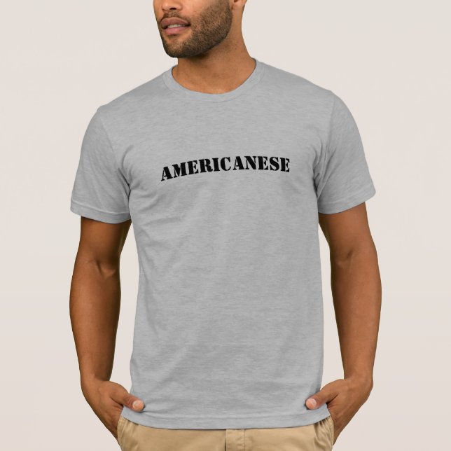 Camiseta Americanês (Frente)