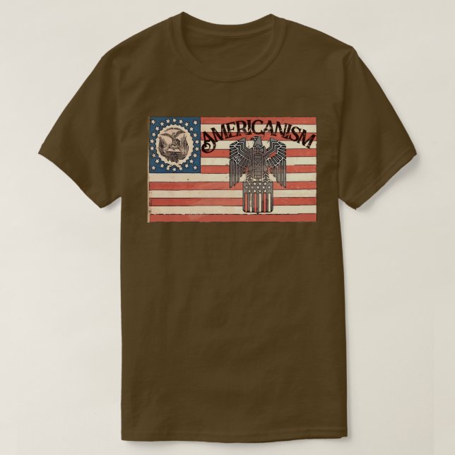 CAMISETA AMERICANISMO (Frente do Design)