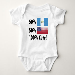 Camiseta Americano 100% do Guatemalan 50% de 50% bonito