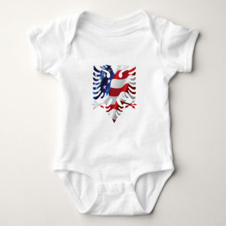 Camiseta Americano albanês Eagle