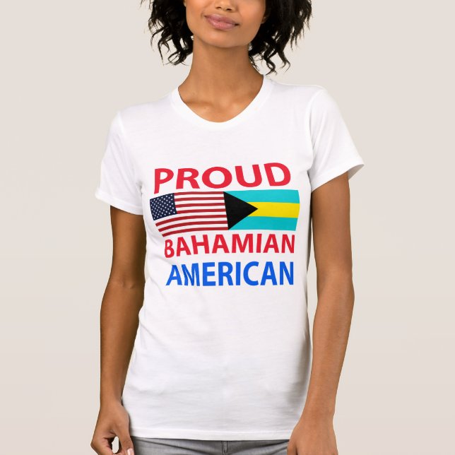 Camiseta Americano baamiano orgulhoso (Frente)