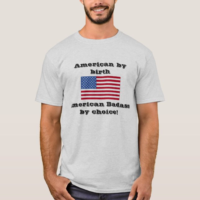 Camiseta Americano Badass (Frente)