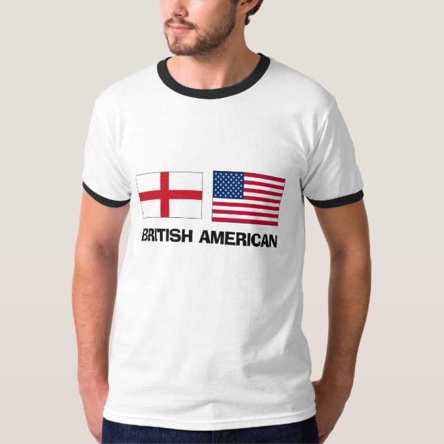 Camiseta Americano britânico (Frente)
