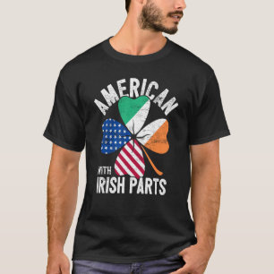 Camiseta Americano com peças irlandesas