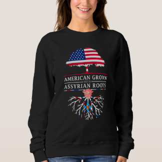 Camiseta Americano Cresceu com Assíria Roots Assíria