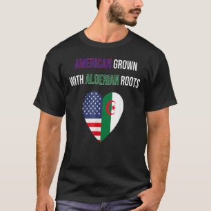 Camiseta Americano cresceu com raízes argelinas