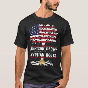 Camiseta Americano cresceu com raízes egípcias