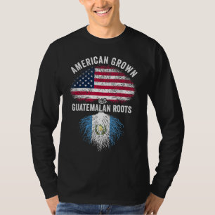 Camiseta Americano cresceu com raízes guatemaltecas nos EUA