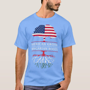 Camiseta Americano cresceu com raízes húngaras na Hungria