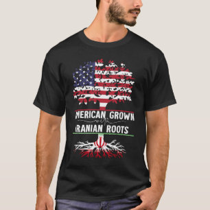 Camiseta Americano cresceu com raízes iranianas