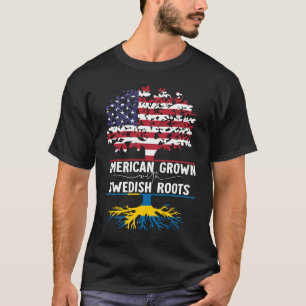 Camiseta Americano cresceu com raízes suecas
