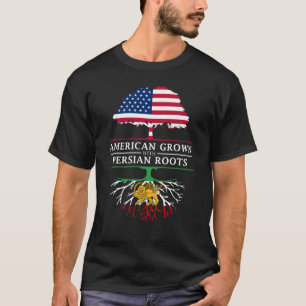Camiseta Americano crescido com design de Persia das