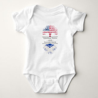 Camiseta Americano crescido com raizes escocesas