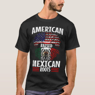 Camiseta Americano criado com raízes mexicanas