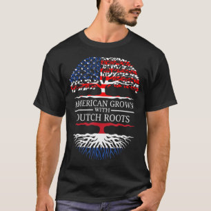 Camiseta Americano Cultivado Com Raízes Neerlandesas Bandei