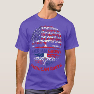 Camiseta Americano Cultivo Dominicano Raízes Dominicana Fla