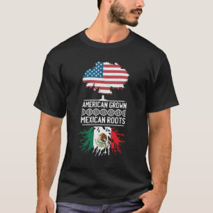 Camiseta Americano Cultivo Mexicano Raízes Cinco de Mayo Mé