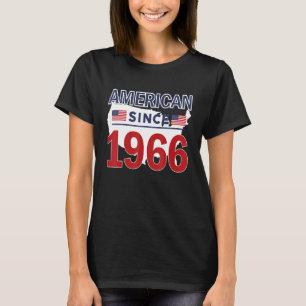 Camiseta Americano Desde 1966 Patrimônio Familiar Americano