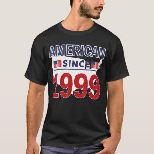 Camiseta Americano Desde 1999 Patrimônio Familiar Americano