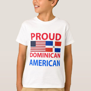Camiseta Americano dominiquense orgulhoso