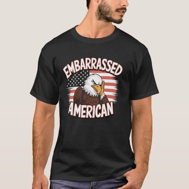 Camiseta Americano Envergonhado (Frente)
