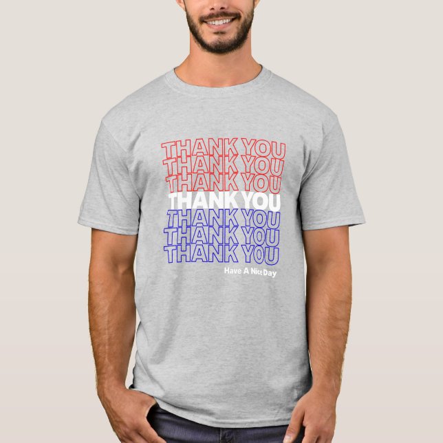 Camiseta Americano grato (Frente)