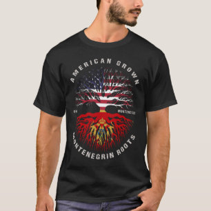 Camiseta Americano Groenegrin Montenegro Roots Montenegro F