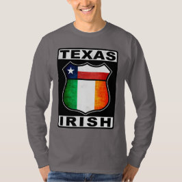Camiseta Americano irlandês de Texas