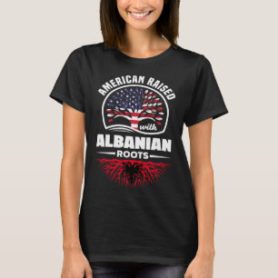 Camiseta Americano Levantado com albaneses albaneses albane