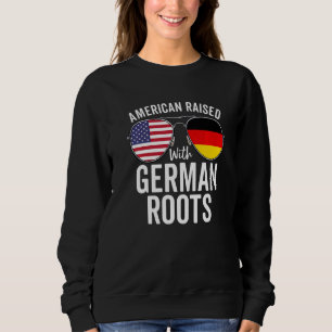 Camiseta Americano Levantado com Raízes Alemãs Norte-Americ