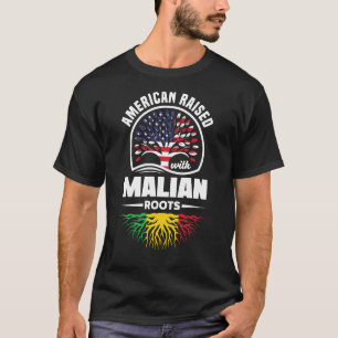 Camiseta Americano Levantado com Raízes do Mali Mali Mali M