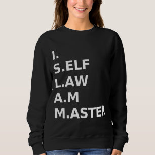 Camiseta Americano moribundo I Self Law Am Master